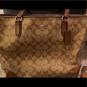 Medium Size Coach Handbag